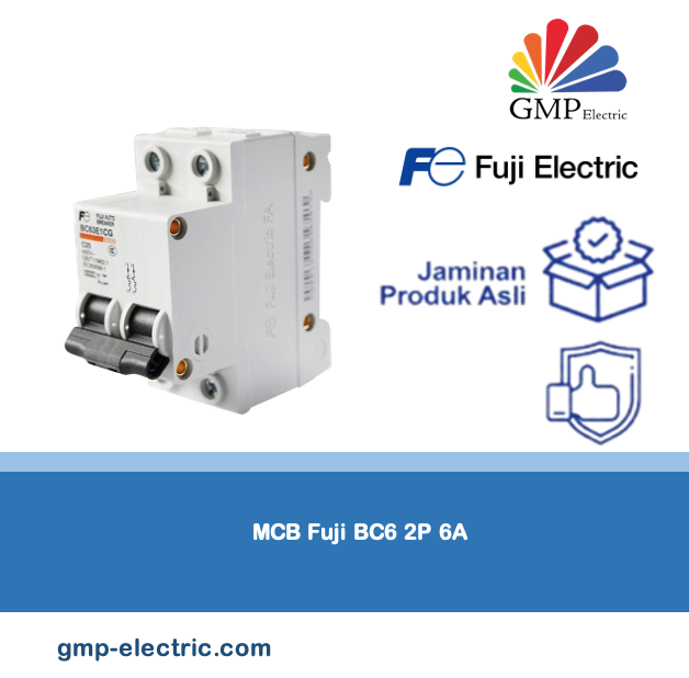 MCB Fuji BC6 2P 6A