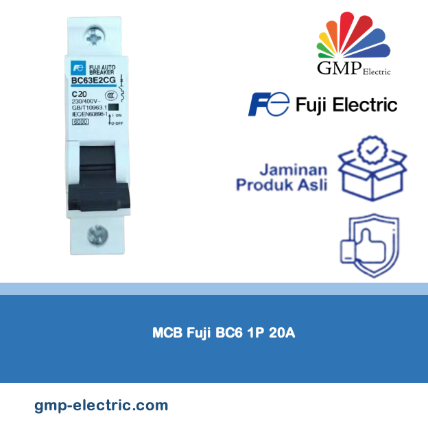 MCB Fuji BC6 1P 20A