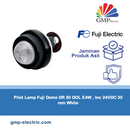 Pilot Lamp Fuji Dome DR 30 DOL E4W , Inc 24VDC 30 mm White