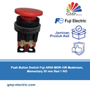 Push Button Switch Fuji AR30 MOR-10R Mushroom, Momentary 30 mm Red 1 NO