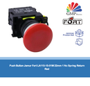 Push Button Jamur Fort LA115-15-01M 22mm 1 Nc Spring Return Red