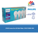 [PACK] Lampu Ess LED Bulb Philips 11W E27 6500K 230V