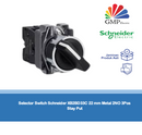 Selector Switch Schneider XB2BD33C 22 mm Metal 2NO 3Pos Stay Put