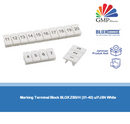 Marking Terminal Block BLOX ZB5/H (31-40) u/FJ3N White
