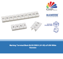 Marking Terminal Block BLOX ZB5/H (41-50) u/FJ3N White