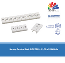 Marking Terminal Block BLOX ZB6/H (61-70) u/FJ5N White