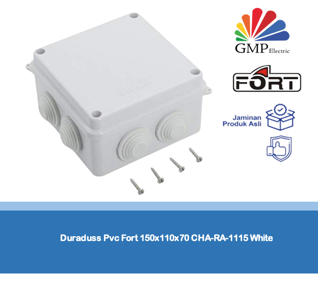 Duraduss Pvc Fort 150x110x70 CHA-RA-1115 White
