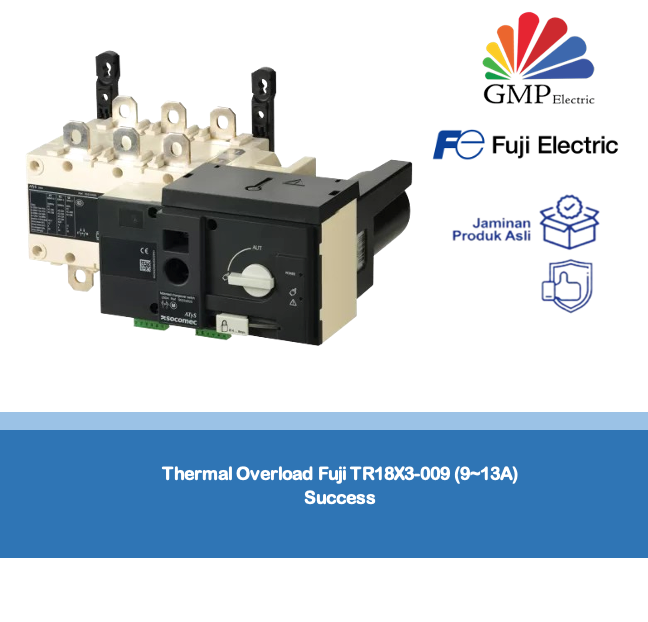 Thermal Overload Fuji TR18X3-009 (9~13A)