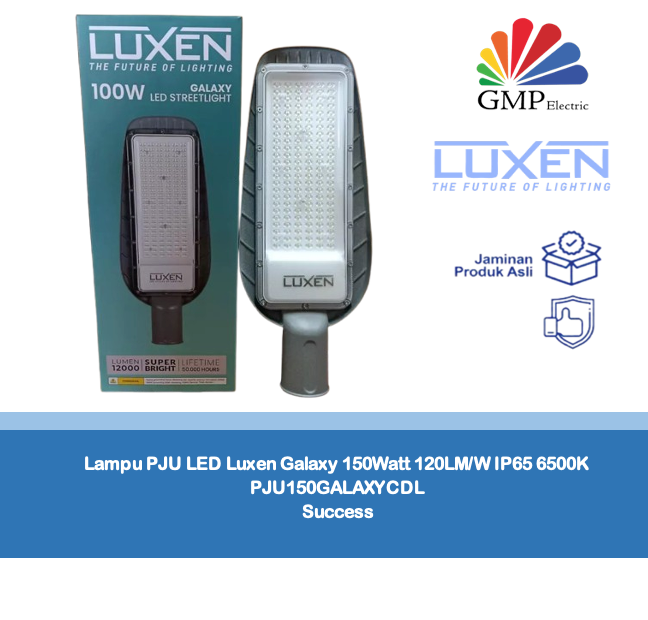 Lampu PJU LED Luxen Galaxy 150Watt 120LM/W IP65 6500K PJU150GALAXYCDL