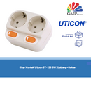 Stop Kontak Uticon ST-128 SW 2Lubang+Saklar