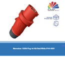 Mennekes 13506 Plug 4x16A Red/White IP44 400V