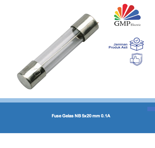 Fuse Gelas NB 5x20 mm 0.1A
