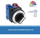 Selector Switch Idec ASN210N 30mm Black 1NO