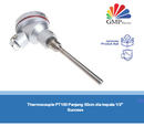 Thermocouple PT100 Panjang 50cm dia kepala 1/2"
