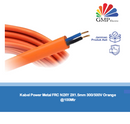 Kabel Power Metal FRC N2XY 2X1.5mm 300/500V Orange @100Mtr