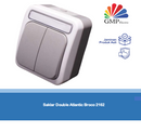 Saklar Double Atlantic Broco 2162