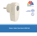 Stecker + Saklar Tekan Uticon S-2282 Putih