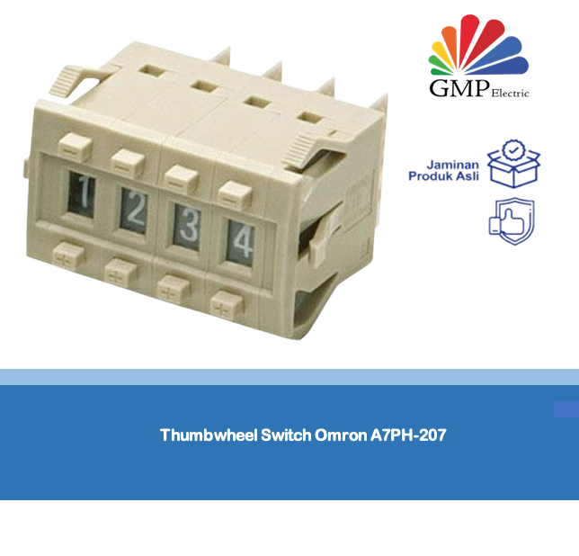 Thumbwheel Switch Omron A7PH-207