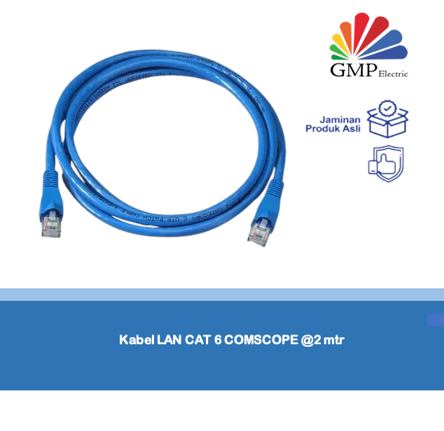 Kabel LAN CAT 6 COMSCOPE @2 mtr