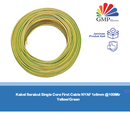 Kabel Serabut Single Core First Cable NYAF 1x6mm @100Mtr Yellow/Green