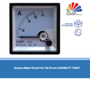 Ampere Meter Direct Fort 72x72 mm 0-25/50A  FT-72ADT