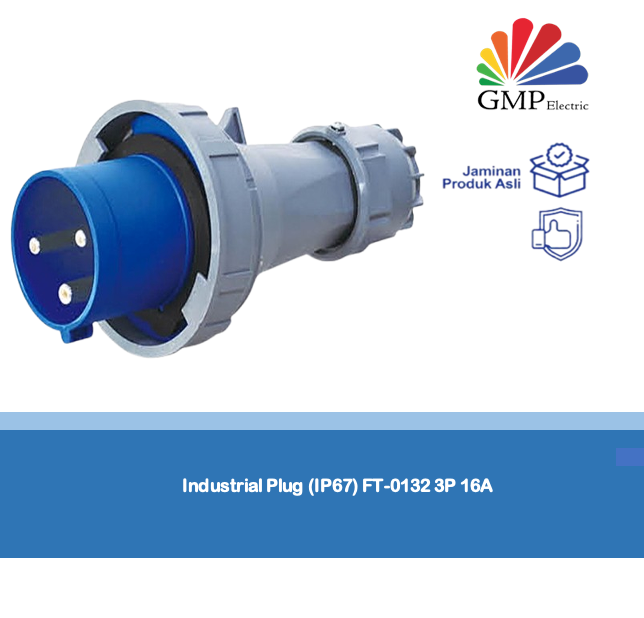 Industrial Plug (IP67) FT-0132 3P 16A