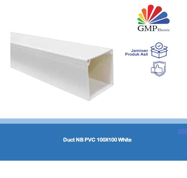 Duct NB PVC 100X100 White