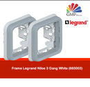 Frame Legrand (69681) Plexo 1 Gang Grey PVC + Support IP56