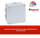Junction Box Legrand (92136) Plexo 105(H)x105(W)x55(D) Grey 7 Glands IP55-IK07