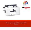 Mosaic program support 4 Module Legrand 010954