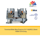 Terminal Blok Blox Push-in FJ7-10(GR) 2.5mm 1000V 57A Grey