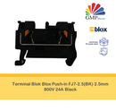 Terminal Blok Blox Push-in FJ7-2.5(BK) 2.5mm 800V 24A Black
