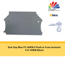 End Cap Blox P7-4HESI f/ Push-in Fuse terminal FJ7-4HESI Black