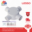 Conduit 4 Way Cross Dus Lesso dn25 8030020249