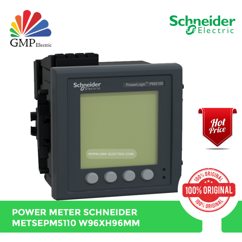 Power Meter Schneider METSEPM5110 W96xH96mm