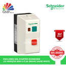 Enclosed DOL Starter Schneider LE1-M35Q716 3kW 8-11.5A 380VAC (4KW) White