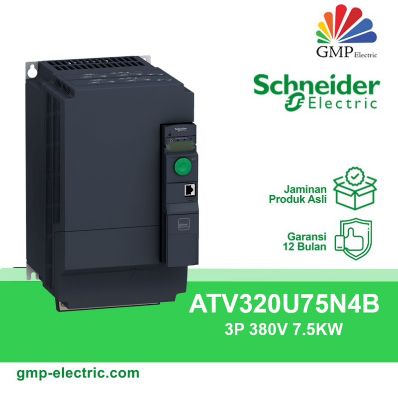 ATV320 Inverter Schneider 3P 380V 7.5KW ATV320U75N4B