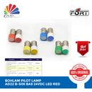 Bohlam Pilot Lamp AD22 B-S06 BA9 24VDC LED Red