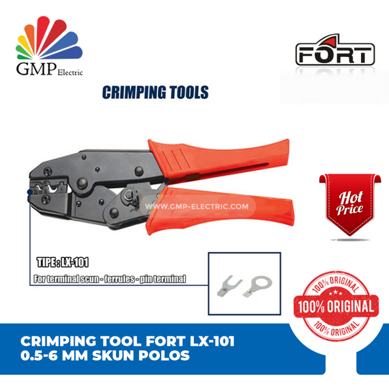 Crimping Tool Fort LX-101 0.5-6 mm Skun Polos