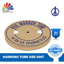 Marking Tube KSS OMT 2.5 mm White @1 Meter (Ecer)