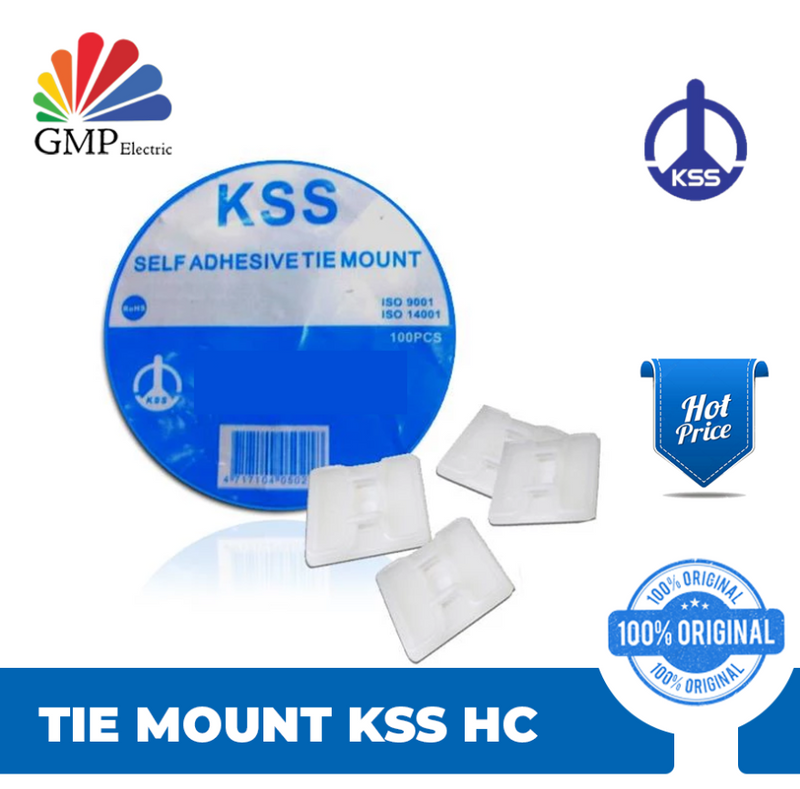 Tie Mount KSS HC-101 22x22 White @100