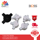 T Dus PVC Boss 20mm 4 Cabang B240/20/4BK Black
