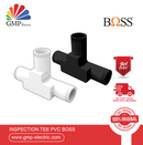 Inspection Tee PVC Boss 20mm B246/20BK Black