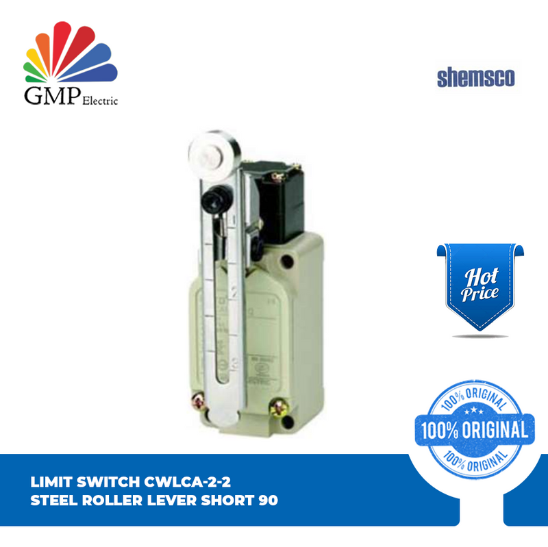 Limit switch CWLCA-2-2 Steel Roller Lever Short 90 Fort/Shemsco/DV