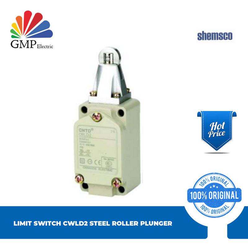 Limit switch CWLD2 Steel roller Plunger Fort/Shemsco/DV