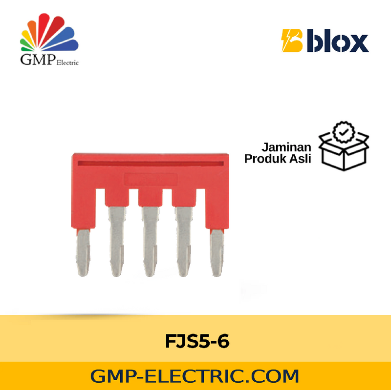 Terminal Blok Blox Jumper 2P U/FJ7-4 Red FJS5-6
