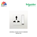 UNIVERSAL SOCKET OUTLET SCHNEIDER KBS113LS 13A