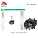 Thermal Overload Fuji TR18X3-1P4 (1.4~2.1A)