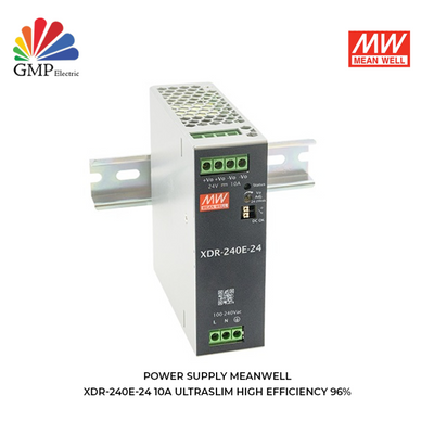 Power Supply Meanwell XDR-240E-24 10A UltraSlim High Efficiency 96%