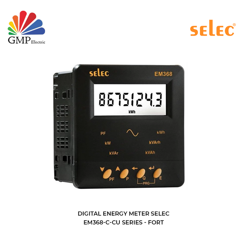 Digital Energy Meter SELEC - EM368-C-CU Series - FORT